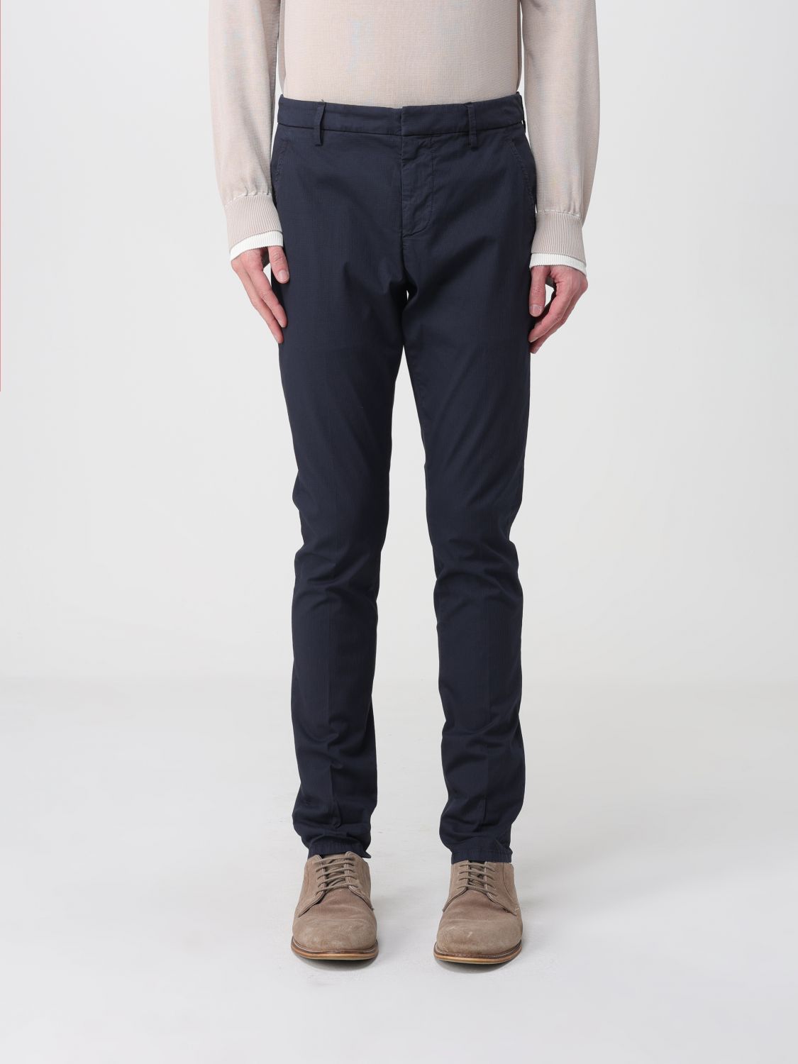 Pants Men color Green