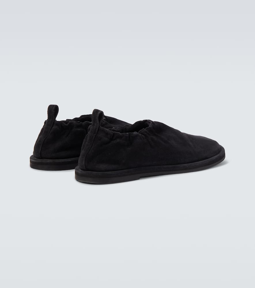 Korine suede slip-on shoes