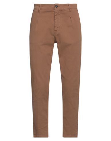 Roÿ Roger's Man Pants Camel Size 38 Cotton, Elastane