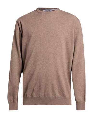 Man Sweater Sand Size 38 Cashmere