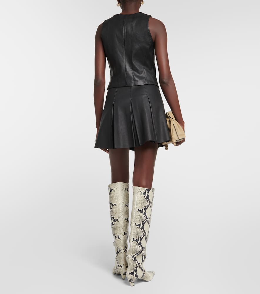 Adrian leather vest