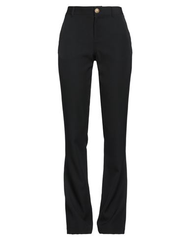 Woman Pants Black Size 4 Virgin Wool