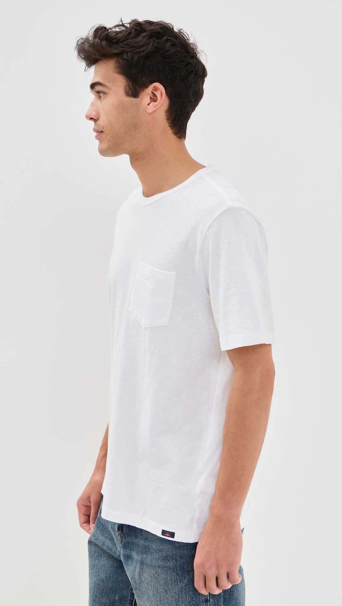 Sunwashed Pocket Tee White