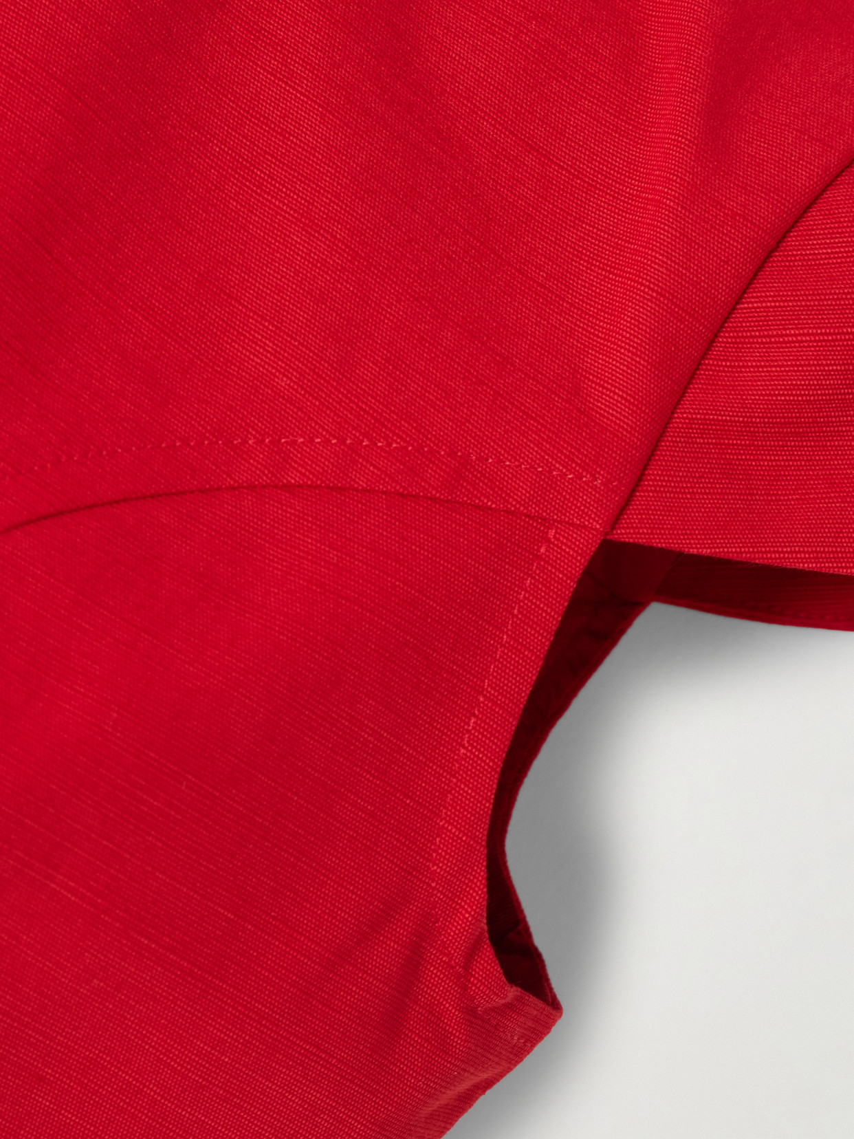 Amoako Cotton Blouse - Red