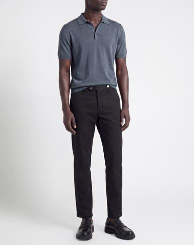 Man Pants Black Size 30 Cotton, Nylon, Elastane