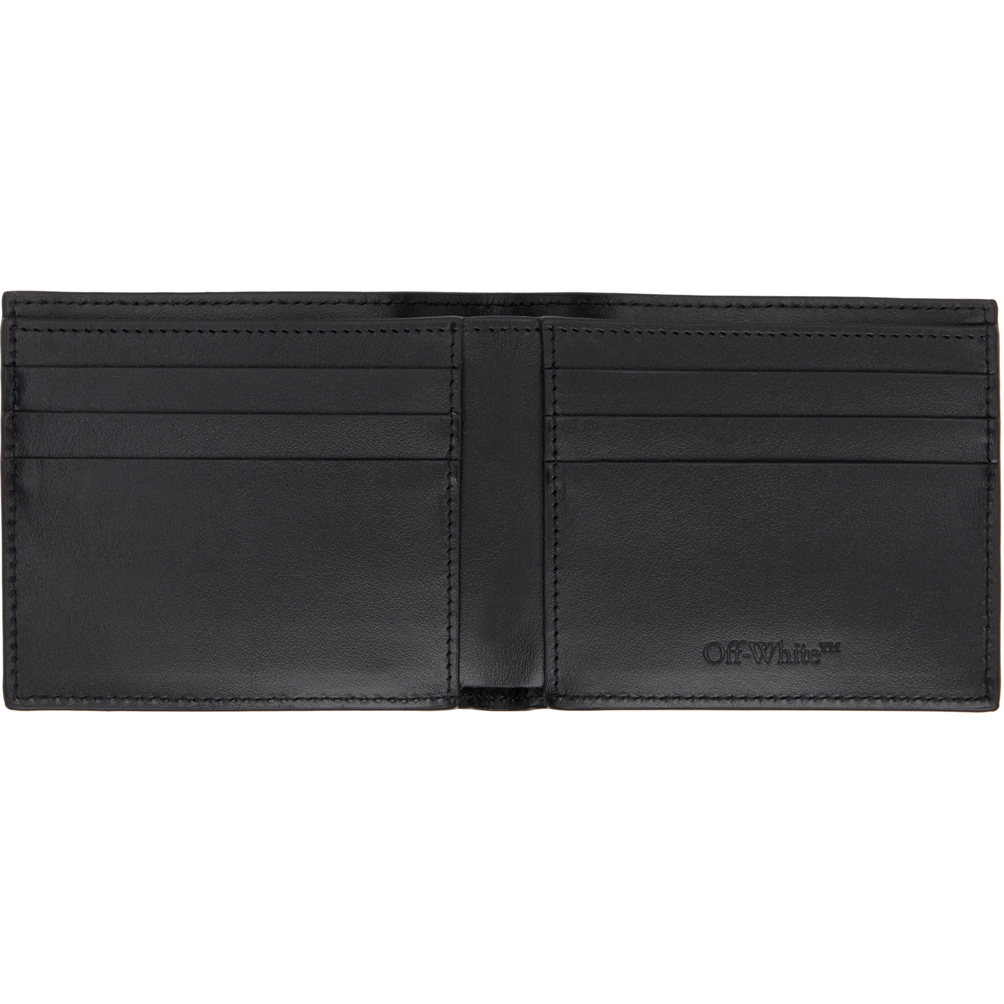 Black Bookish Arrow Spray Bifold Wallet