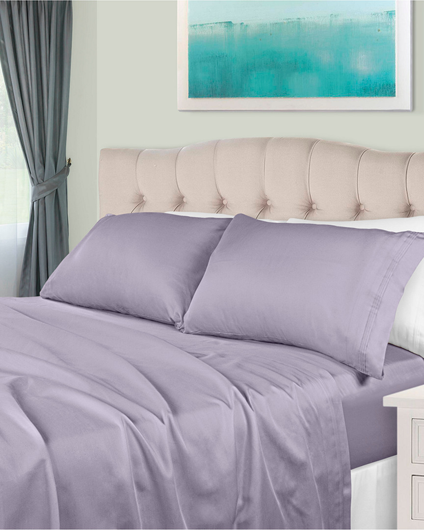 650 Thread Count Egyptian Cotton Solid Deep Pocket Sheet Set