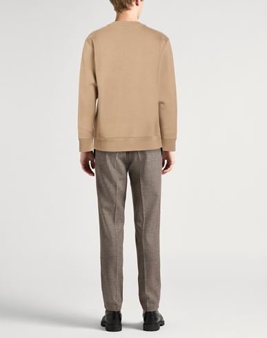 Man Sweatshirt Camel Size M Viscose, Elastane