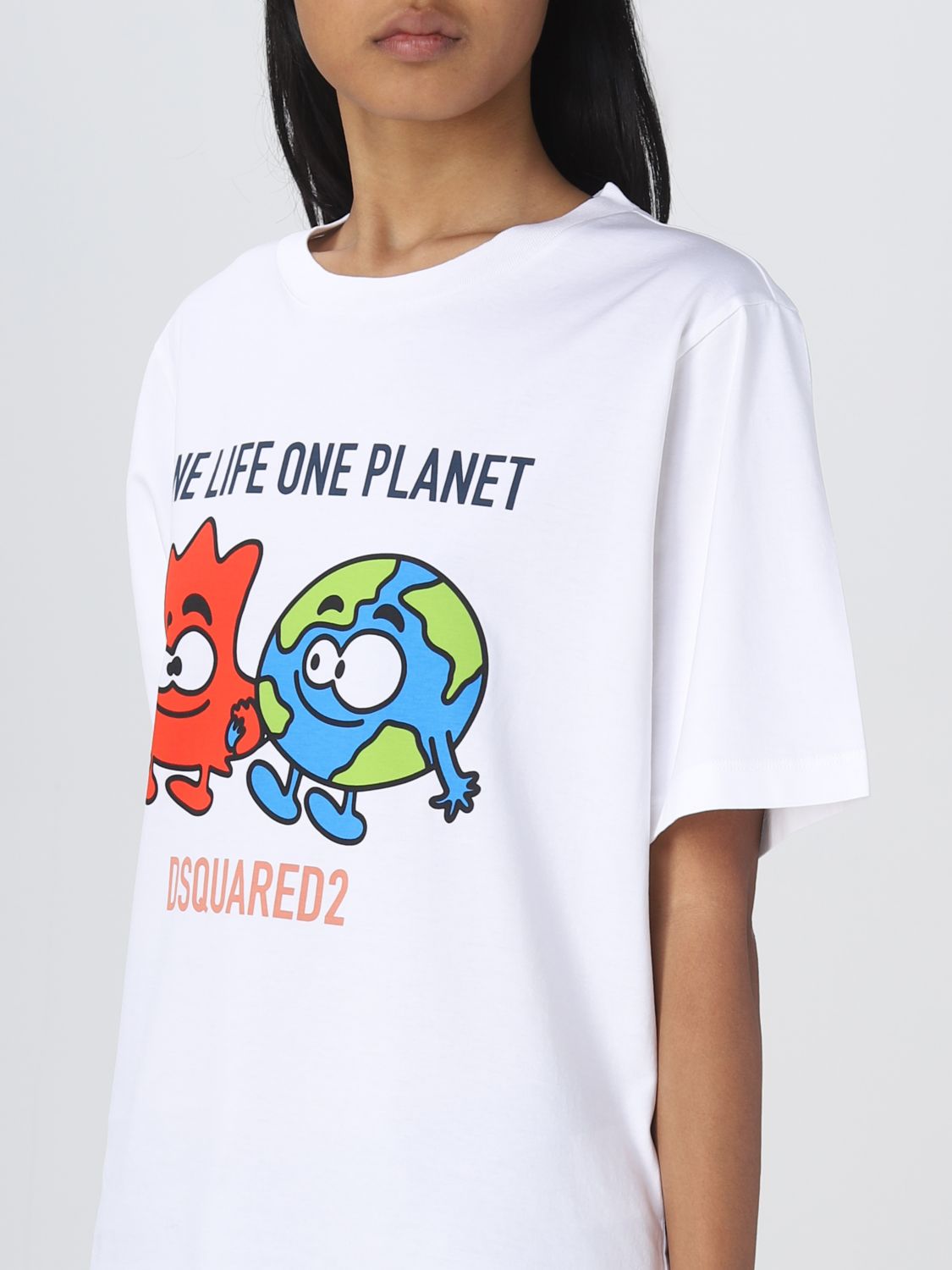 T-Shirt Woman color White