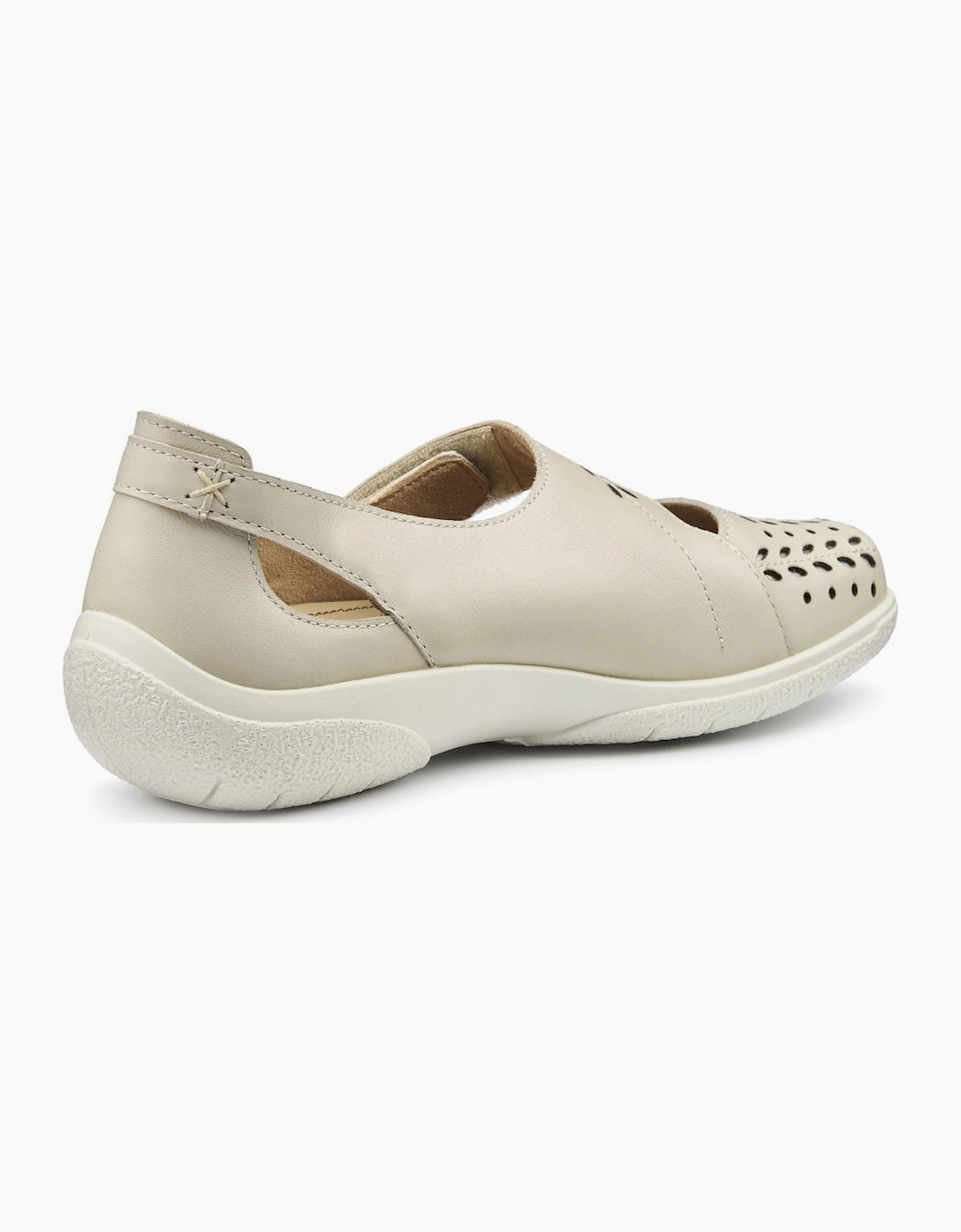 Hotter Women's Daphne Womens Mary Jane Shoes - White