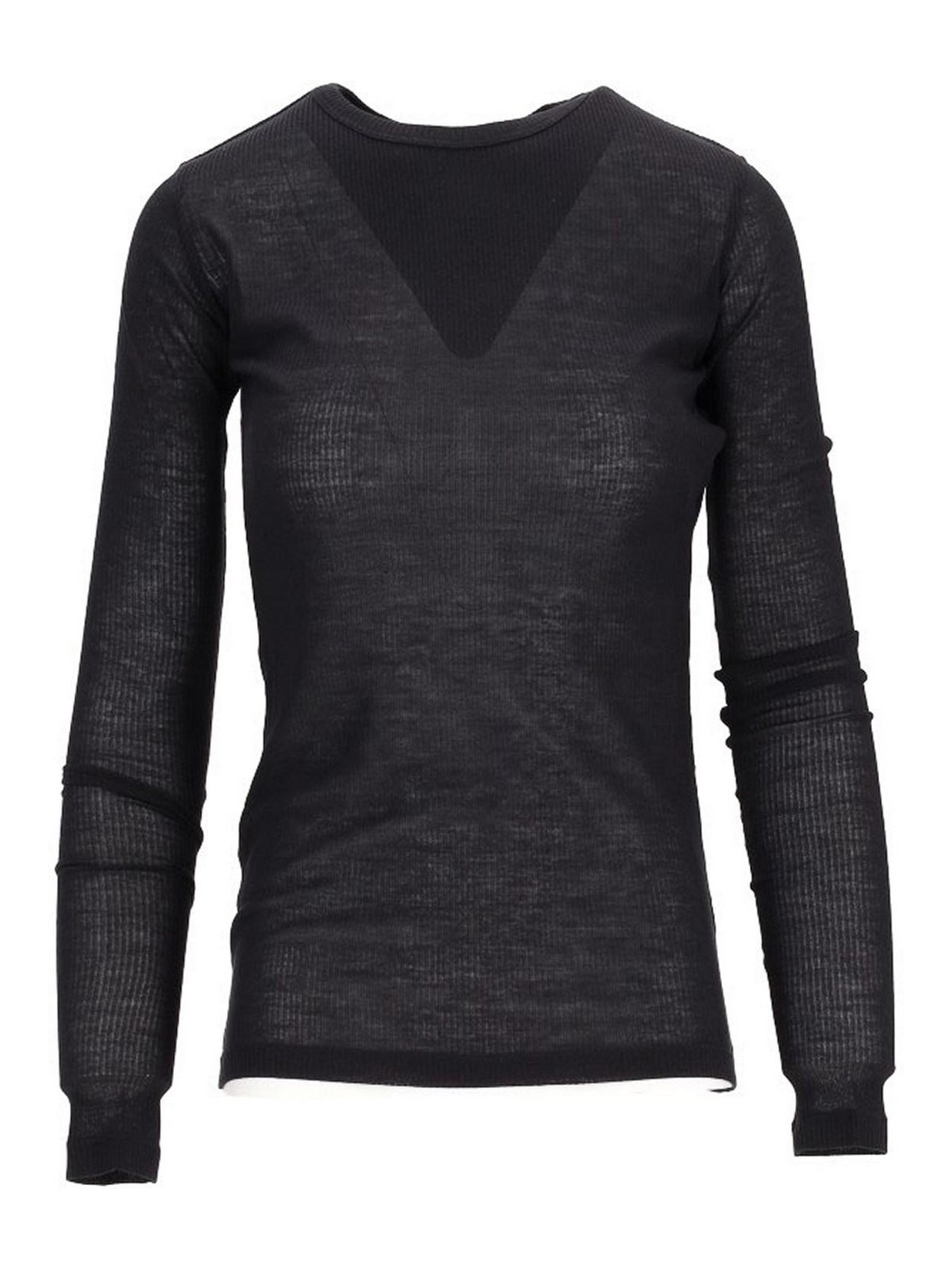 Black Fiene Long Sleeve T-Shirt