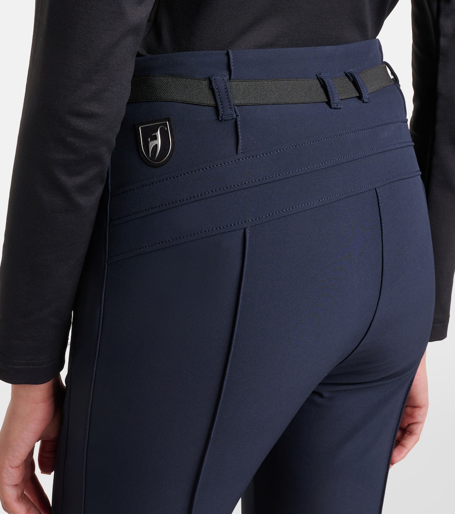Theodora belted stirrup ski pants