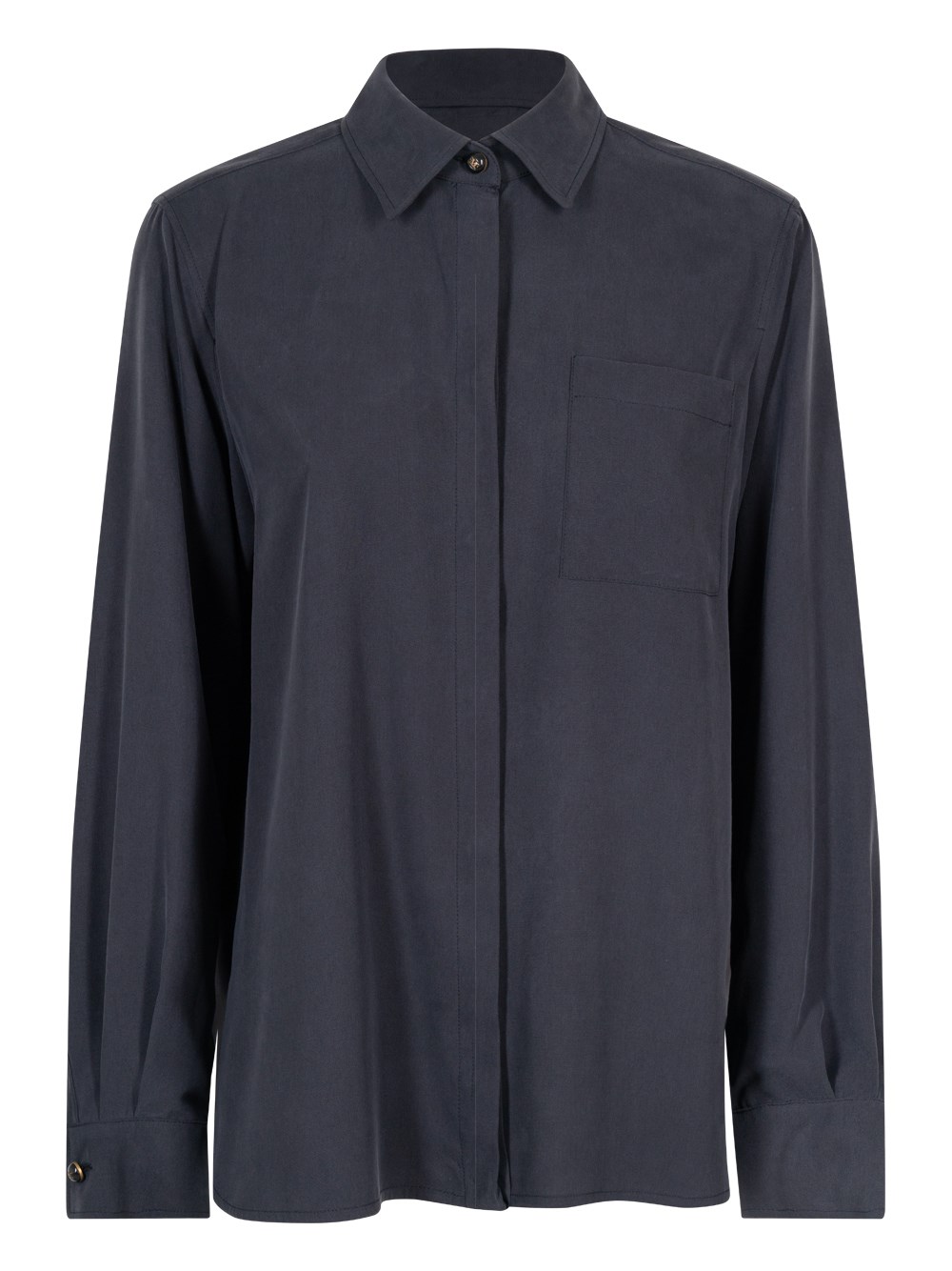 Silk Canvas Shirt