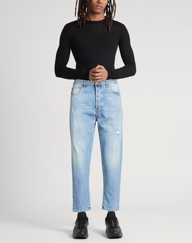 Man Jeans Blue Size 32 Cotton