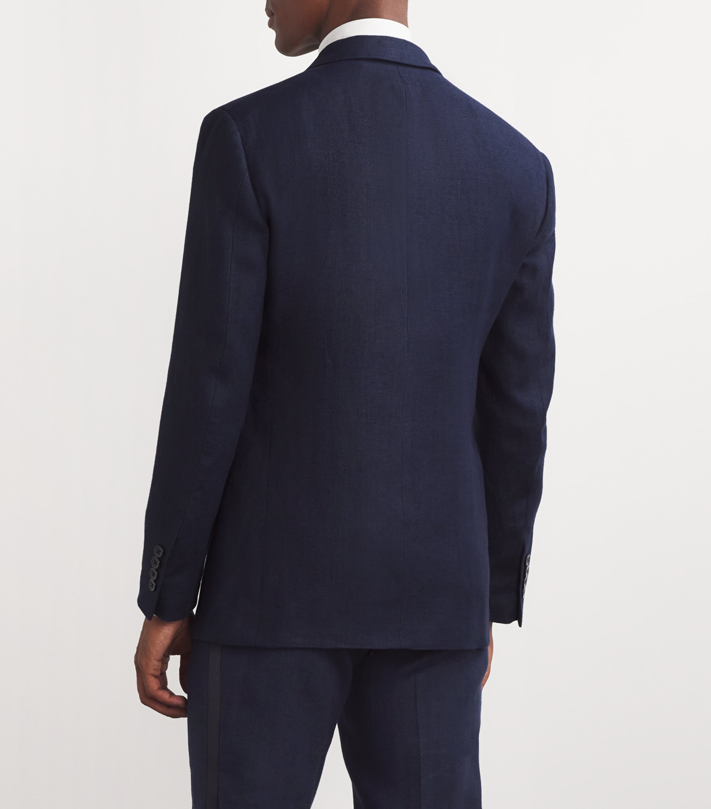 Linen Tuxedo Jacket