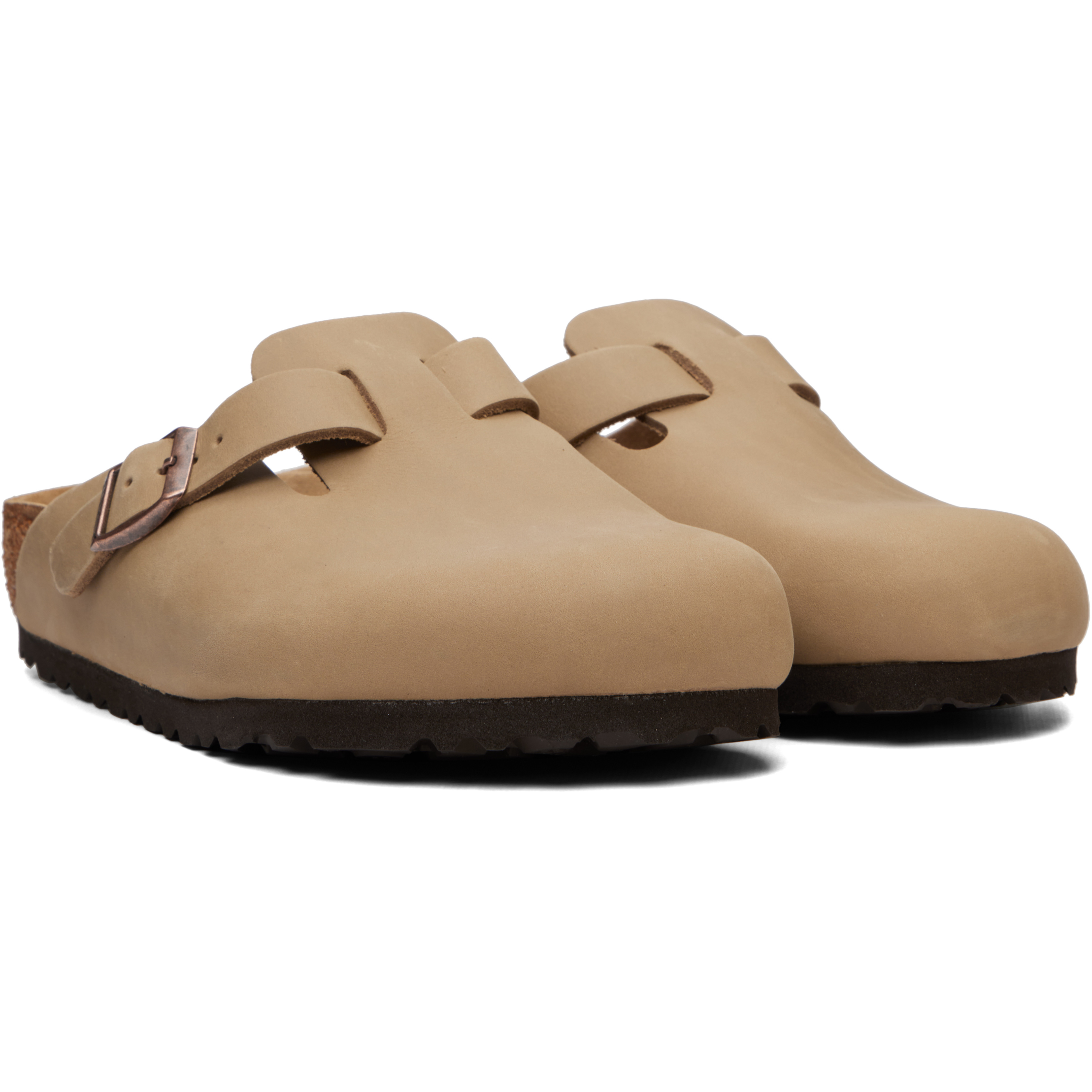 Brown Regular Boston Oiled Leather Loafers