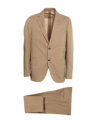 Man Suit Khaki Size 42 Cotton