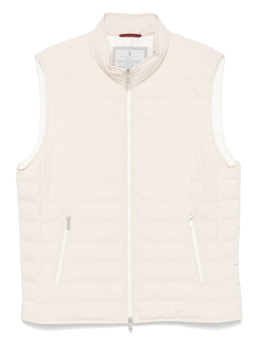 Quilted gilet - Neutrals
