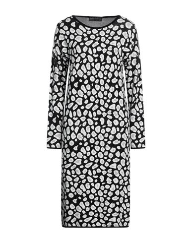 Woman Midi dress Black Size S Viscose, Elastane
