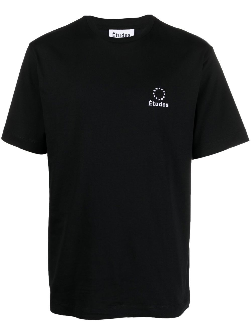 T-shirt In Black Cotton