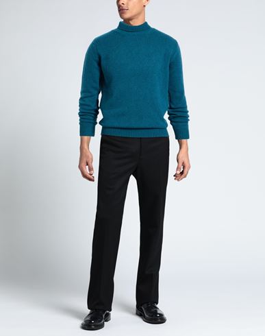 Man Turtleneck Deep teal Size 36 Cashmere