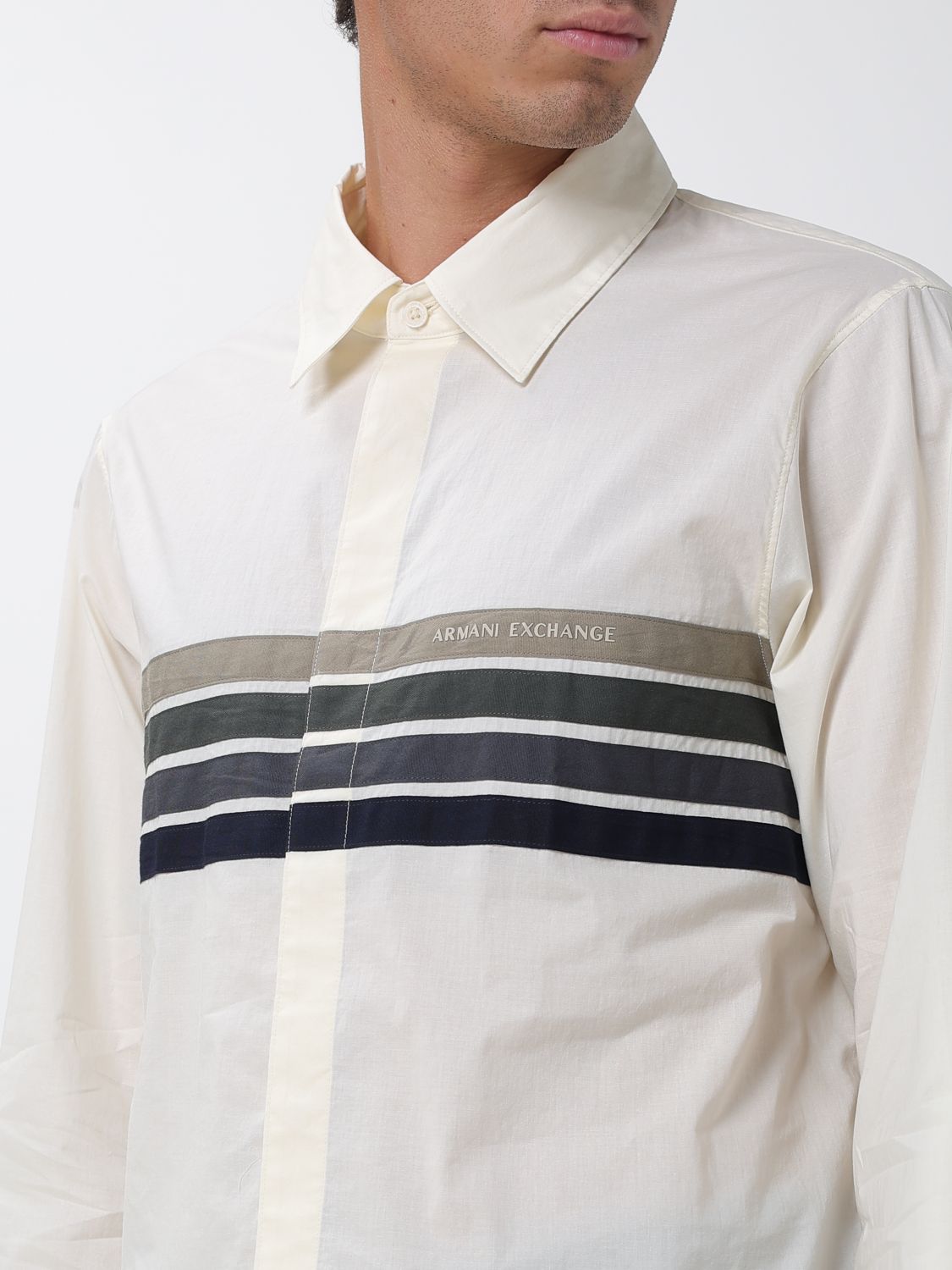 Shirt Men color Yellow Cream