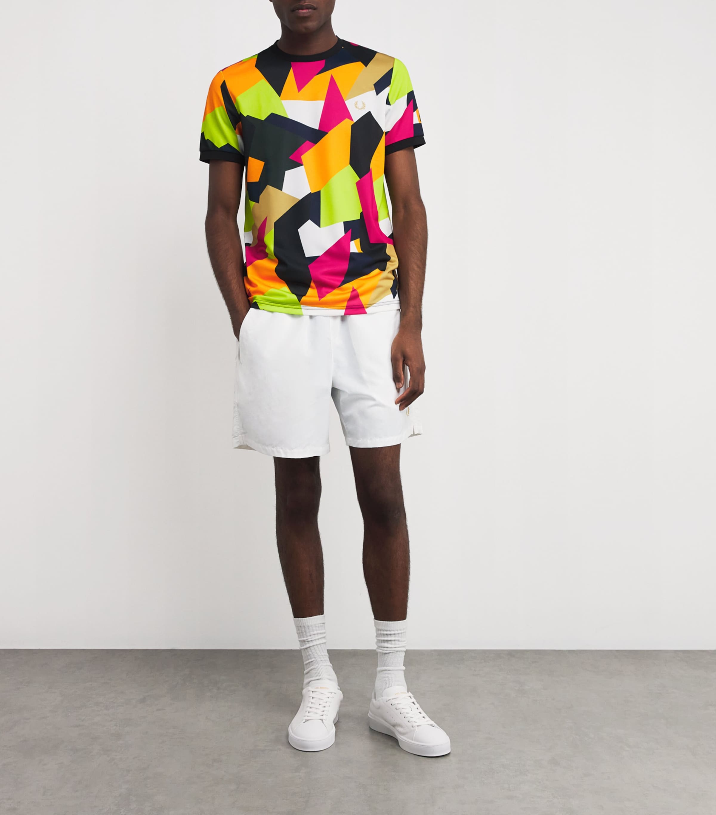 Fred Perry Printed Laurel Wreath T-Shirt