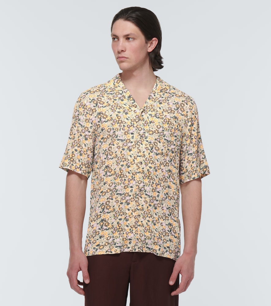 Floral printed shirt
