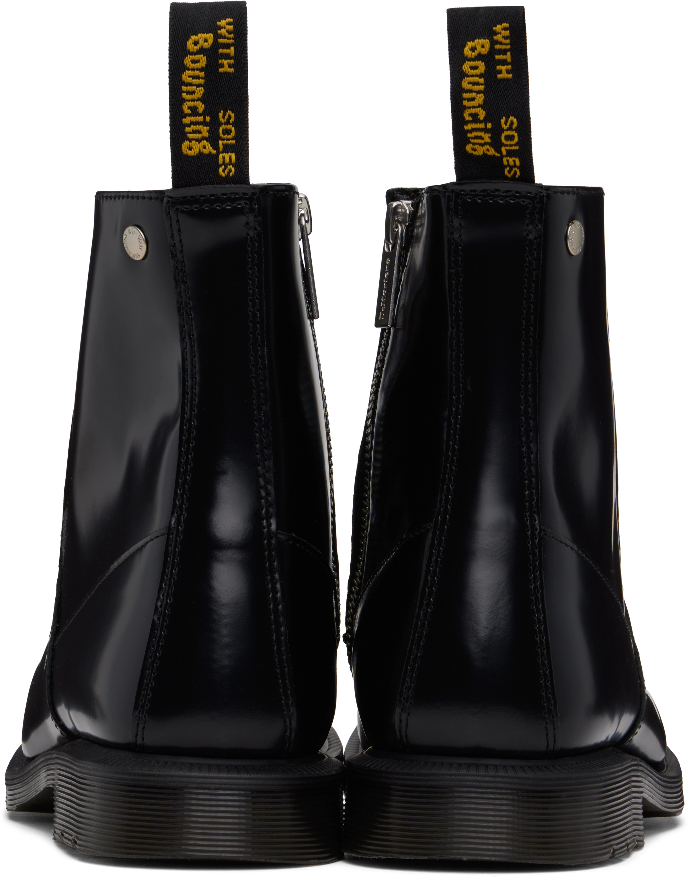 Dr. Martens Black Durrow Zip Boots