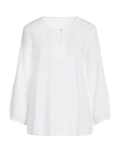 Woman Top Off white Size 6 Linen
