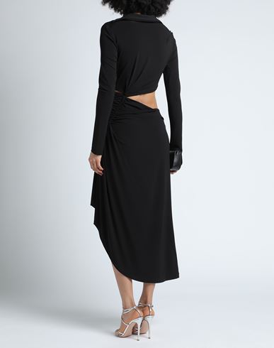 Off-white Woman Maxi dress Black