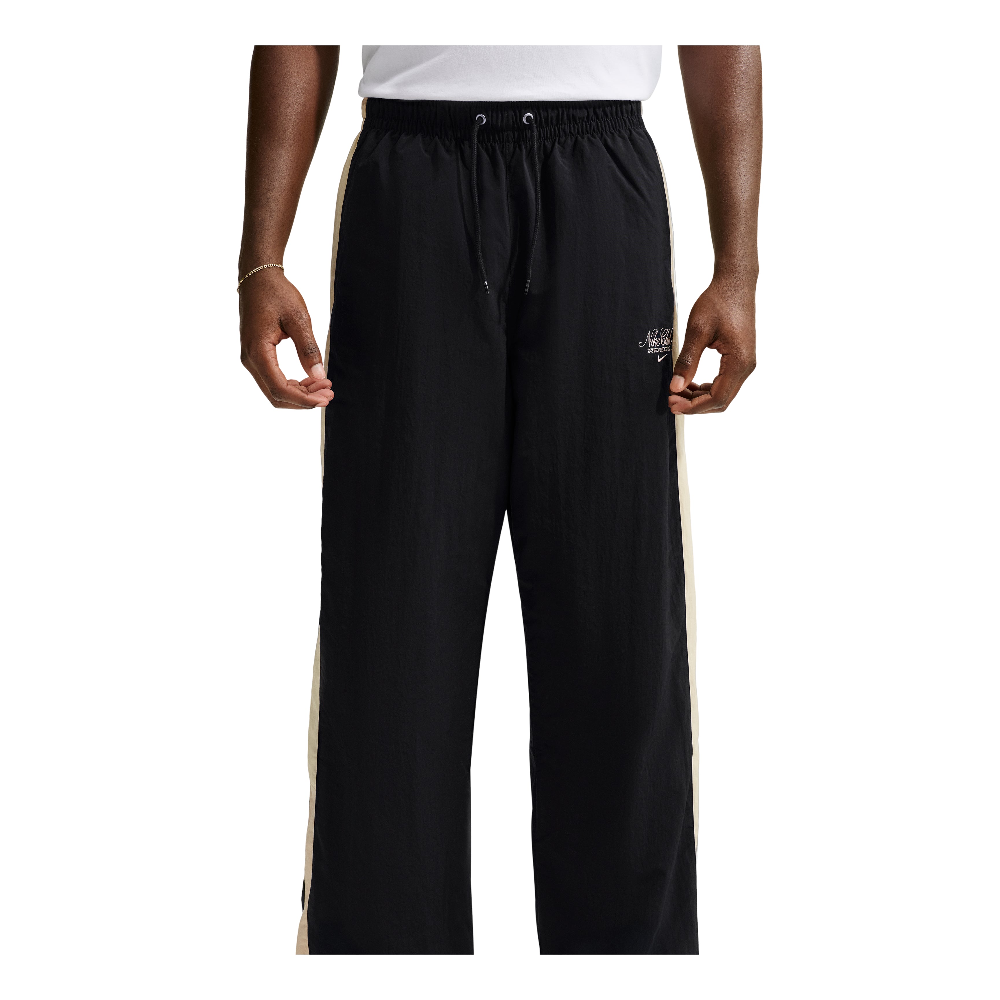 Sportswear Club Track Pants 'Black Sanddrift'