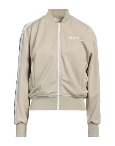 Woman Sweatshirt Beige Size XS Polyester, Elastane, Recycled polyester
