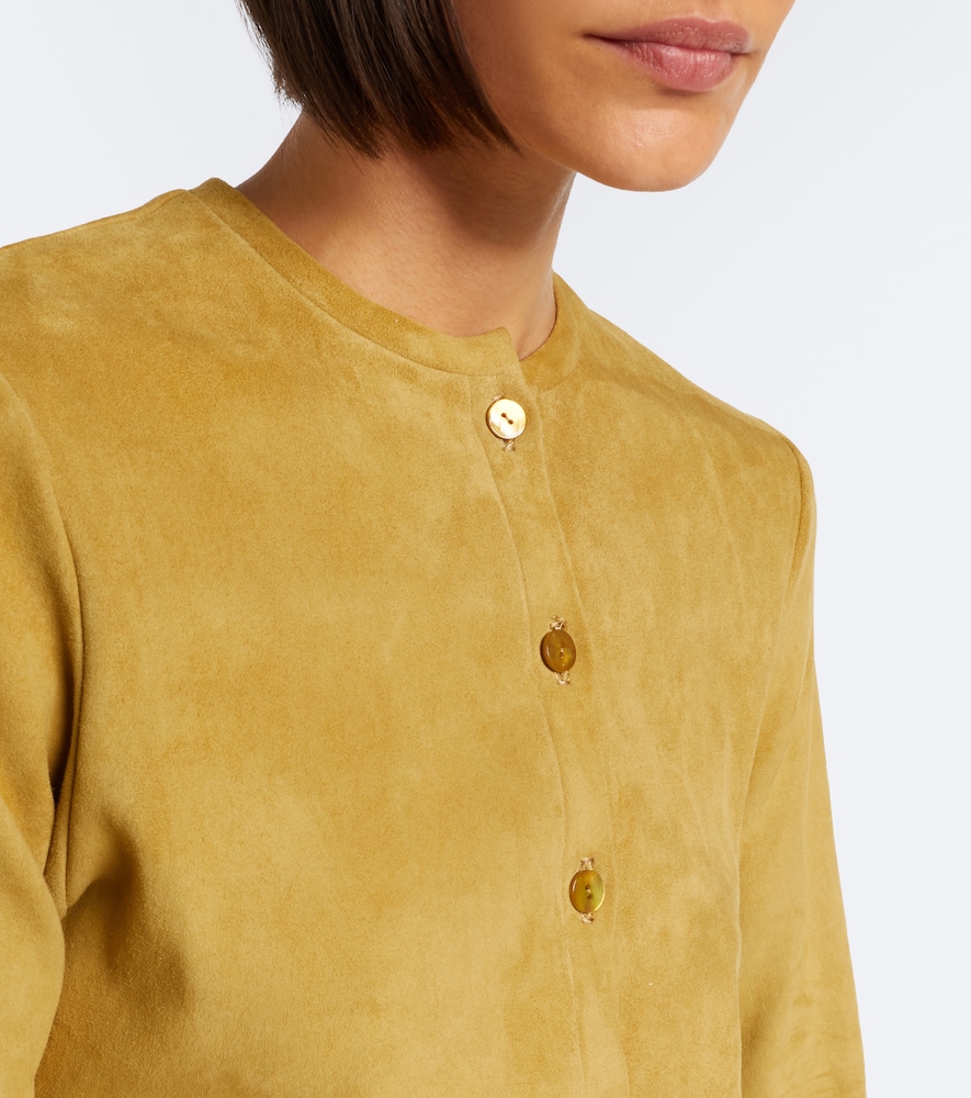 Astrid suede cardigan