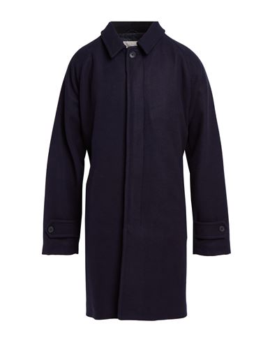 At. p.co Man Coat Navy Size XL Polyester, Acrylic, Wool