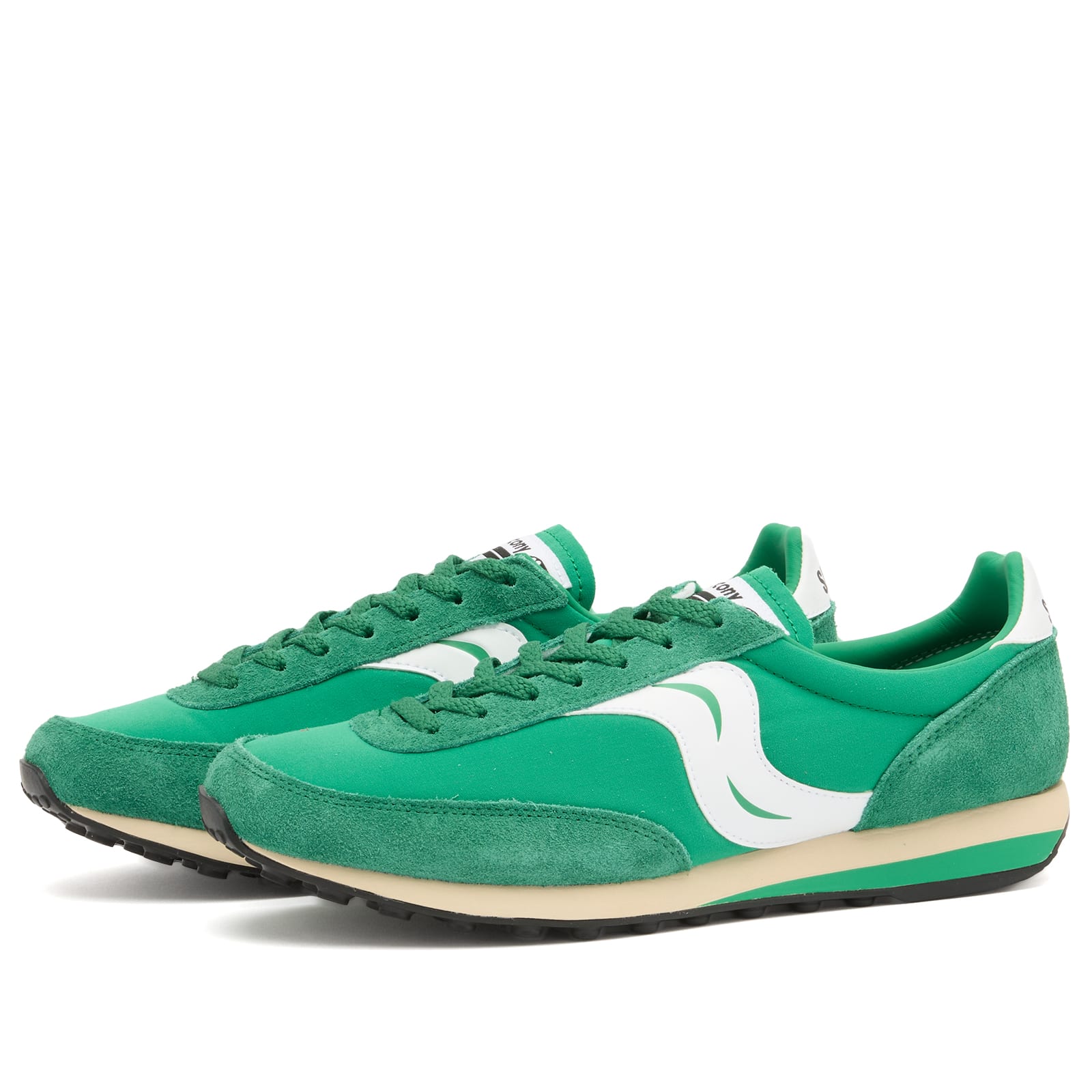 Men's Trainer 80 Sneaker Green/White