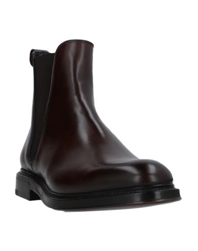 Man Ankle boots Dark brown