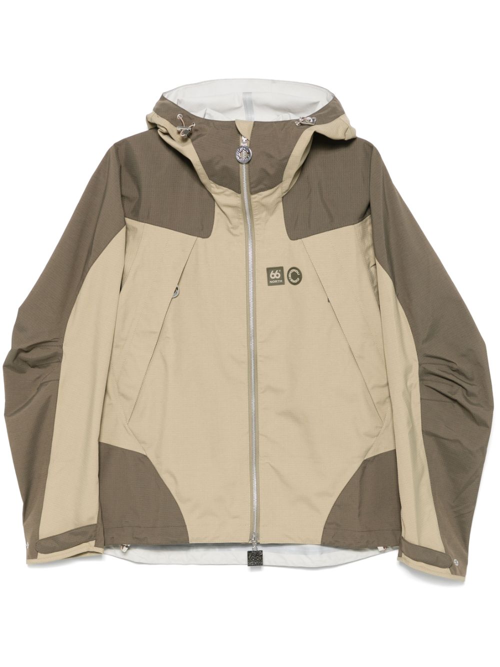 X Charlie Constantinou shell jacket - Neutrals