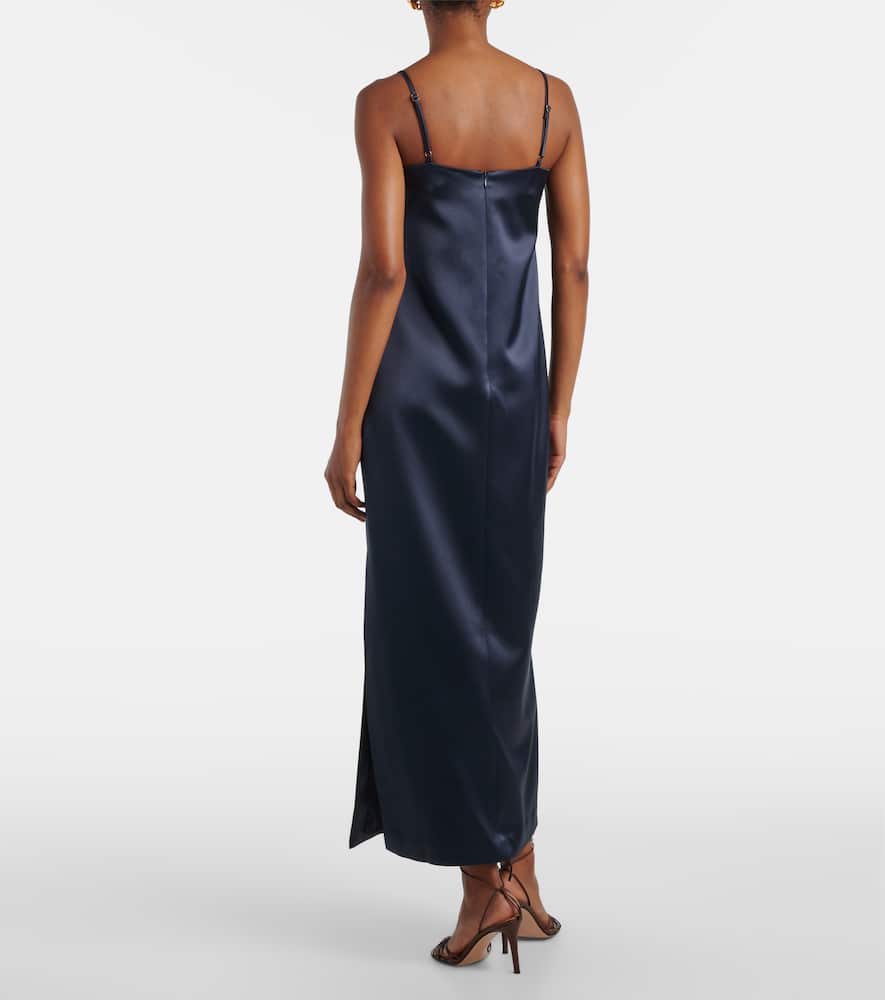 Alémais x Anouk Colantoni Fontaine slip midi dress