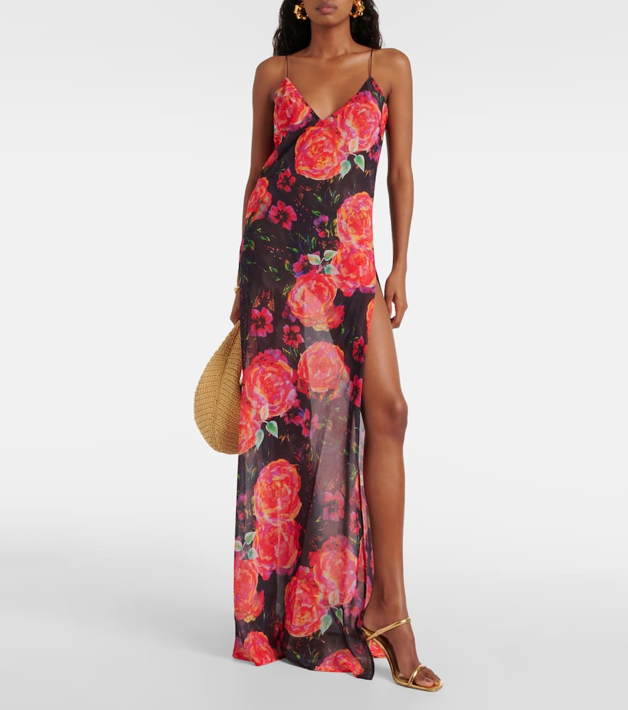 Floral maxi dress