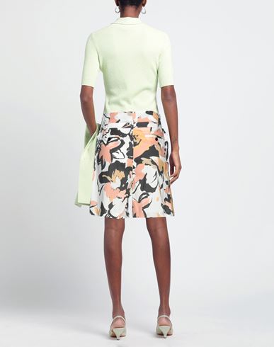 Woman Shorts & Bermuda Shorts White Size 6 Cotton, Elastane