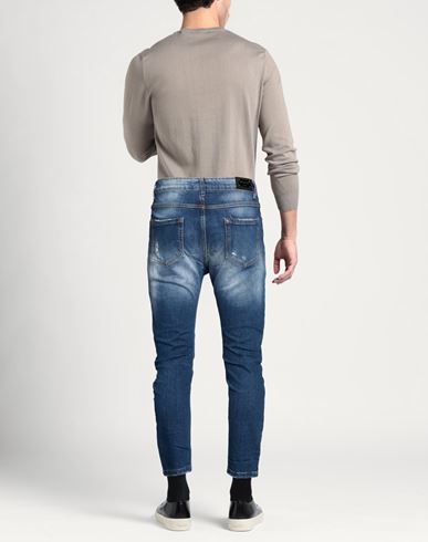 Rêver Paris Man Jeans Blue Size 34 Cotton, Elastane