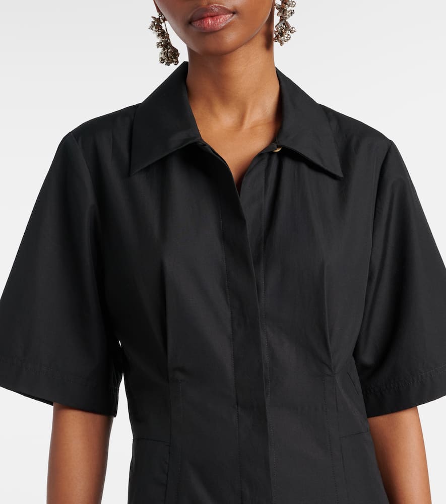 Cotton midi dress