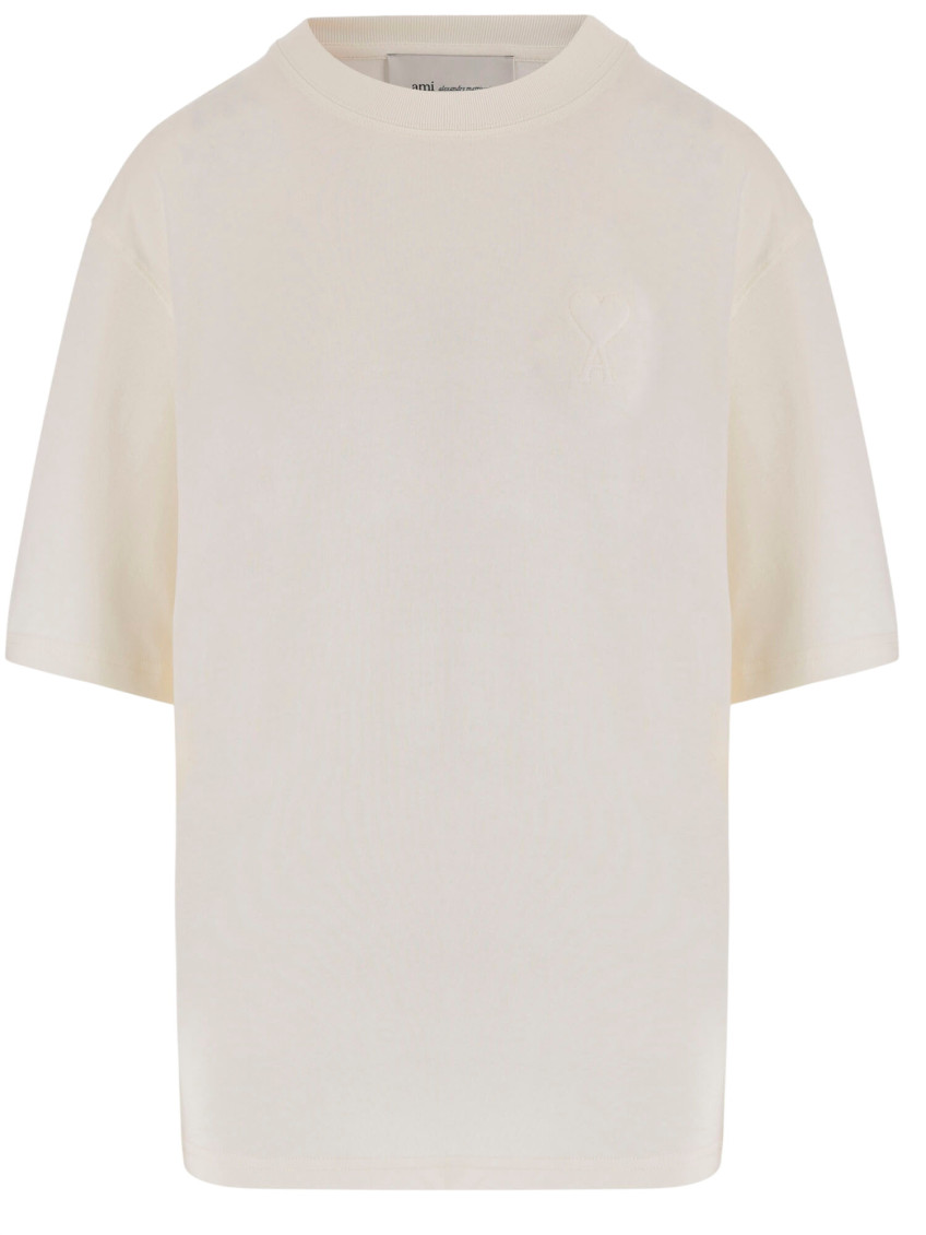 Quota -Big Adc Embossed Tshirt T-Shirt White
