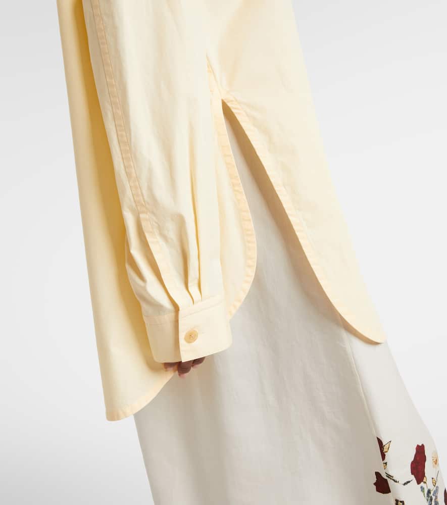 Goya cotton poplin shirt