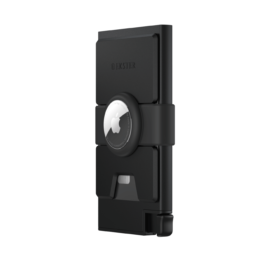 Ekster Cardholder for AirTag Fits up to 12 cards & cash Apple Compatible Green Ore
