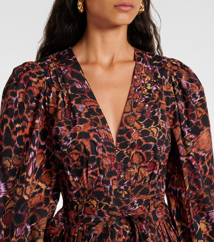 Ulla Johnson Lulu pleated cotton minidress