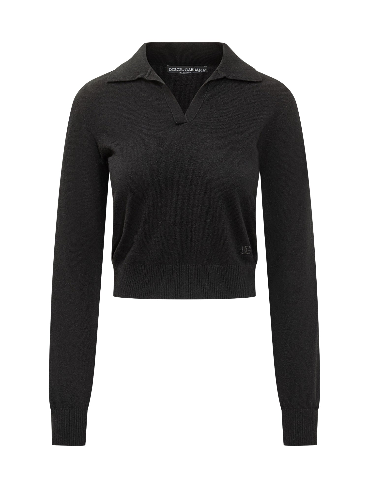 Stylish Sweater with Neck Detail - FW25