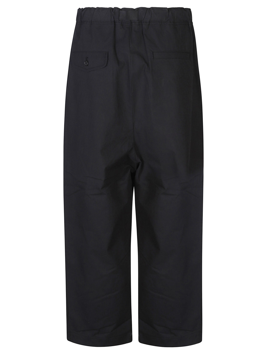 Black Pleated Trousers
