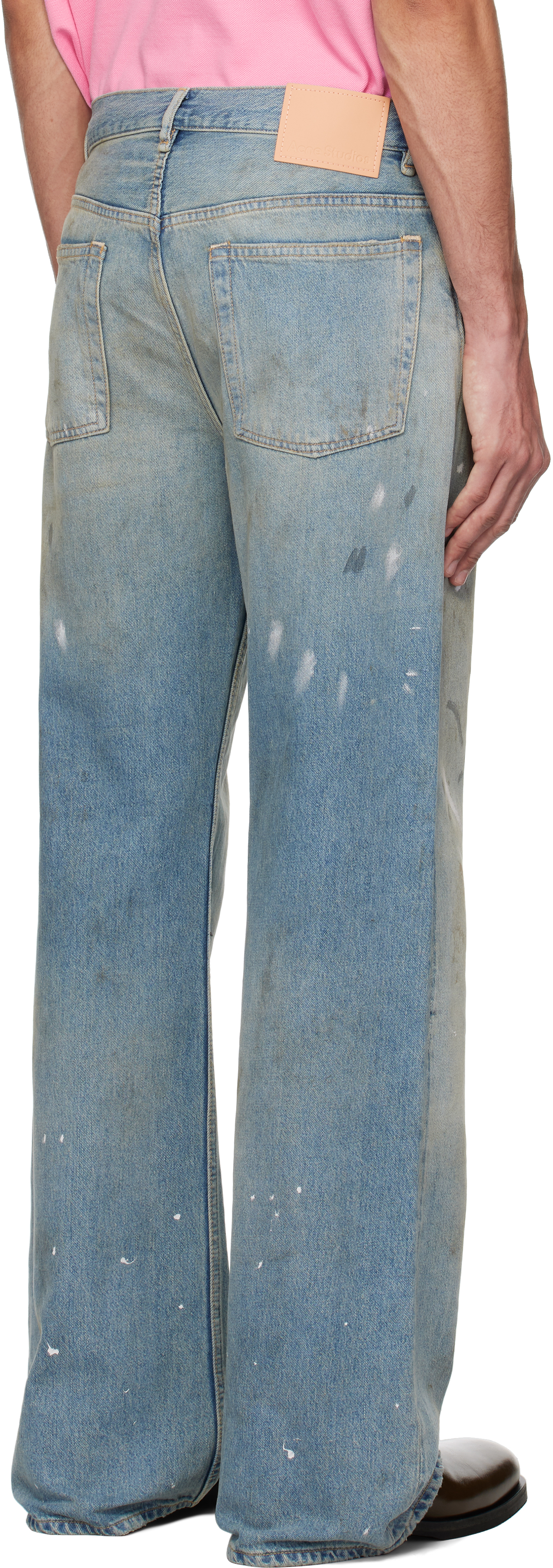 Acne Studios Blue Loose Fit 2021M Jeans